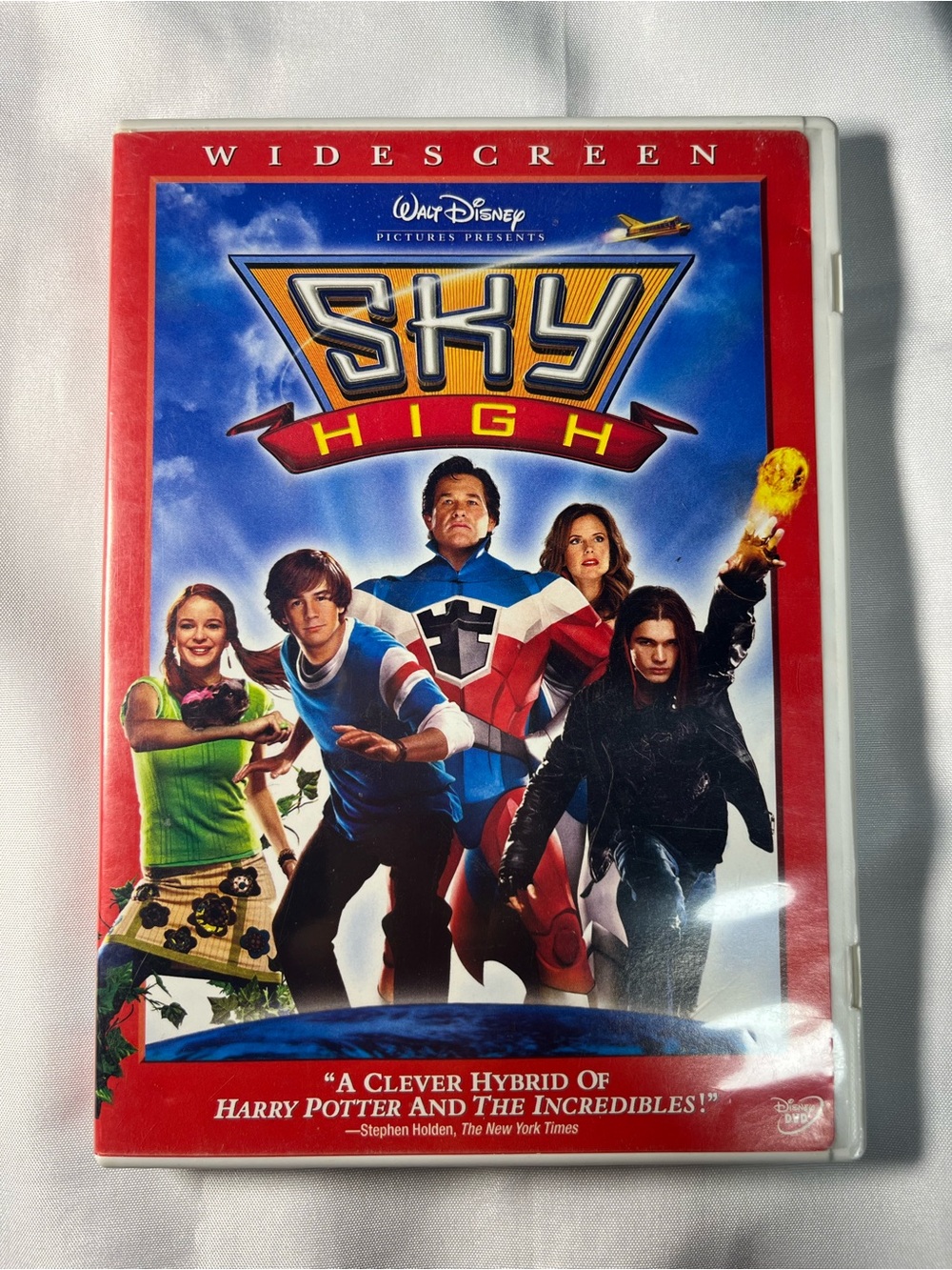 Sky High DVD Widescreen Edition Disney Superhero Movie Y2K Original Inserts